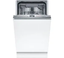 Bosch Dishwasher | SPT4EMX17E | Built-in | Width 45 cm | Number of place settings 10 | Number of programs 6 | Energy efficiency class B | Display | White SPT4EMX17E | 4242005542123