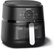 Philips NA231/00 Airfryer, 1700 W, Pan volume 6.2 L, Black, Silver | Philips Airfryer | NA231/00 | Power 1700 W | Capacity 6.2 L | Black/Silver NA231/00 | 8720389035074