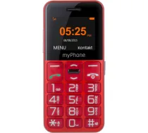myPhone | Halo Easy | Red | 1.77 " | TFT | 24 MB | 32 MB | Single SIM | Bluetooth | Main camera resolution 0.3 MP | 1000 mAh TEL000411 | 5902052866625