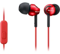 Sony In-ear Headphones EX series, Red | Sony | MDR-EX110AP | In-ear | Red MDREX110APR.CE7 | 4905524936803