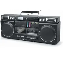 Muse | Ghetto Blasters | M-380 GB | AUX in | Bluetooth | Cassette deck | CD player | Black M-380 GB | 3700460209025