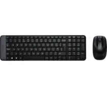 Logitech | Combo Wireless Keyboard and Mouse | MK220 | Keyboard and Mouse | Wireless | Mouse included | US | N/A | Black 920-003161 | 5099206029859