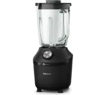 Philips Blender | HR2291/01 3000 Series | Tabletop | 600 W | Jar material Glass | Jar capacity 2 L | Ice crushing | Black HR2291/01 | 8720389001475