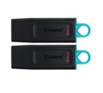 KINGSTON MEMORY DRIVE FLASH USB3.2/64GB DTX/64GB-2P KINGSTON USB Flash atmiņa