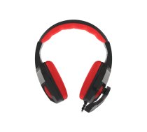 NATEC GENESIS ARGON 100 Headset Wired Head-band Gaming Black, Red NSG-1433 Austiņas