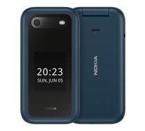 NOKIA 2660 Flip Blue, 2.8 ", TFT LCD, 240 x 320, Unisoc, T107, Internal RAM 0.048 GB, 0.128 GB, microSDHC, Dual SIM, Main camera 0.3 MP, 1450 mAh Mobilais telefons