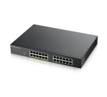 ZYXEL Zyxel GS1900-24EP Managed L2 Gigabit Ethernet (10/100/1000) Power over Ethernet (PoE) Black GS1900-24EP-EU0101F Komutators