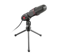 TRUST GXT 212 Black, Red PC microphone 23791 Mikrofons