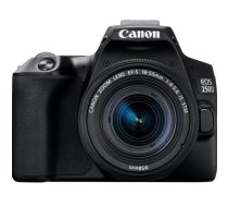 CANON D.CAM EOS 250D SL 18-55 S CP EU26 (SIP) Black 3461C001 Digitālā spoguļkamera