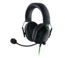 RAZER Esports Headset BlackShark V2 X Wired, Over-ear, Microphone, Black, 3.5 mm, Noice canceling, Black Austiņas