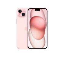 APPLE iPhone 15 Plus 17 cm (6.7") Dual SIM iOS 17 5G USB Type-C 128 GB Pink MU103SX/A Viedtālrunis