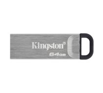 KINGSTON DataTraveler Kyson Black Grey 64GB DTKN/64GB USB Flash atmiņa