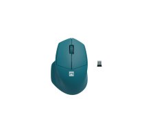 NATEC Mouse Siskin 2 Wireless, Blue, USB Type-A Datorpele