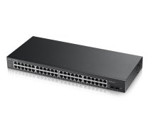 ZYXEL Zyxel GS1900-48-EU0102F network switch L2 Gigabit Ethernet (10/100/1000) Black GS1900-48-EU0102F Komutators