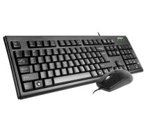 A4TECH Mouse & Keyboard KRS-8372 black 43775 Klaviatūra