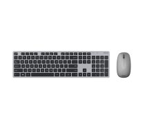 ASUS W5000 Keyboard and Mouse Set, Wireless, Mouse included, RU, Grey Klaviatūra