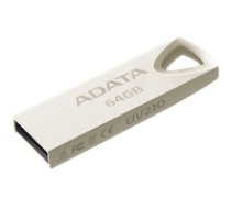 ADATA 64GB USB2.0 UV210 Silver AUV210-64G-RGD USB atmiņas karte