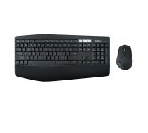LOGITECH MK850 keyboard RF Wireless + Bluetooth QWERTY US International Black 920-008226 Klaviatūra+pele