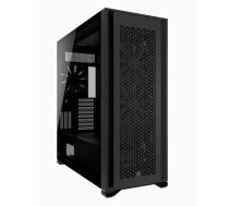 CORSAIR Tempered Glass PC Case 7000D AIRFLOW Side window, Black, Full-Tower, Power supply included No Datora korpuss