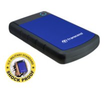 TRANSCEND StoreJet 25H3B 2TB USB3.0 Blue TS2TSJ25H3B Ārējais HDD disks