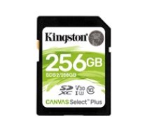 KINGSTON SDXC Canvas Select Plus 256GB Black SDS2/256GB Atmiņas karte
