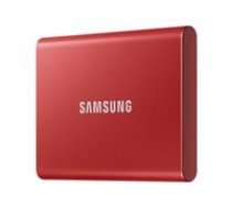 SAMSUNG T7 1TB USB 3.2 Gen 2 MU-PC1T0R/WW Metallic Red MU-PC1T0R/WW Ārējais SSD disks