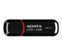 ADATA UV150 64GB Stick Black AUV150-64G-RBK USB Flash atmiņa