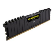 CORSAIR Vengeance LPX DDR4 3200MHz 16GB 2x8GB DIMM Black CMK16GX4M2E3200C16 Operatīvā atmiņa (RAM)