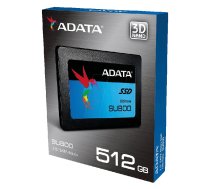 ADATA Ultimate SU800 512GB 2.5 black ASU800SS-512GT-C SSD disks
