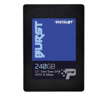 PATRIOT MEMORY Burst 240GB SATA3 2.5 black PBU240GS25SSDR SSD disks