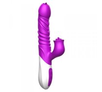 boss of toys wibrator silicone vibrator usb 10 function and thrusting