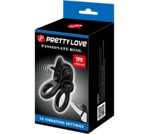 lybaile pretty love vibrating pasionate cock ring black