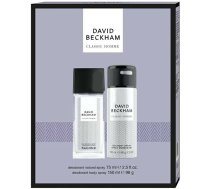 David Beckham dāvanu komplekts Bodyspray & DNS Classic Homme 75ml & 150ml