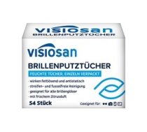 Visiosan mitrās salvetes briļļu tīrīšanai Brillenputztuecher 54gb