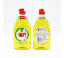 Fairy šķidrais trauku mazgāšanas līdzeklis ar citrona aromātu Lemon 320ml