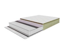 Cietais matracis+ virsmatracis /90x200 cm , biezums 270 mm/ Twist Coco