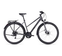 CUBE NATURE ALLROAD TRAPEZE - sieviešu velosipēds - graphite/black - 2023 C 646100 T