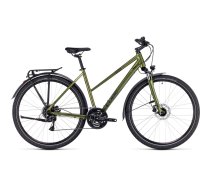 CUBE NATURE ALLROAD TRAPEZE - sieviešu velosipēds - shinymoss/black - 2023 C 646110 T