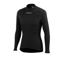 CASTELLI FLANDERS WARM LS velo apakškrekls - melns