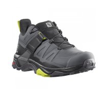 SALOMON X ULTRA 4 GTX pārgājiena apavi - grey/yellow L41622900