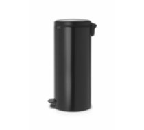 BRABANTIA atkritumu tvertne ar pedāli NewIcon, 30 l, Matt Black - 114540 (114540)