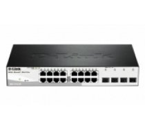 D-link Switch 16-port 10/100/1000 Base-T with 4 x SFP (DGS-1210-20)
