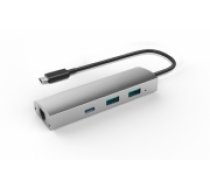 Adapter USB 3.1 to 2-Port USB3.0 HUB + 1-Port USB3.1 with Gigabit Ethernet (CA910557)