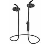 Platinet Premium Bluetooth 4.2 Sport Headset & Handsfree Bezvadu Sporta Austiņas / MicroSD Karšu Lasītājs / A2DP / Melnas (PM1060B)