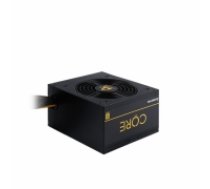 Chieftec ATX PSU Core series BBS-500S, 12cm fan, 500W, 80 PLUS® Gold, Active PFC (BBS-500S)