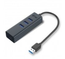 I-TEC USB 3.0 Metal HUB 3 Port Giga Lan (U3METALG3HUB)