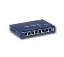 Switch NETGEAR ProSafe GS108 (8 x 10/100/1000Mbps, Desktop, Auto-sensing per port) Retail (GS108GE)