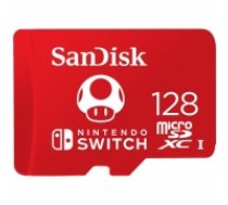 SANDISK 128GB microSDXC UHS-I Card for Nintendo Switch (SDSQXAO-128G-GNCZN)