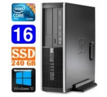 Hewlett-packard HP 8100 Elite SFF i5-650 16GB 240SSD DVD WIN10 (RW5321)