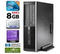 Hewlett-packard HP 8100 Elite SFF i5-650 8GB 960SSD GT1030 2GB DVD WIN10Pro (RW5378)